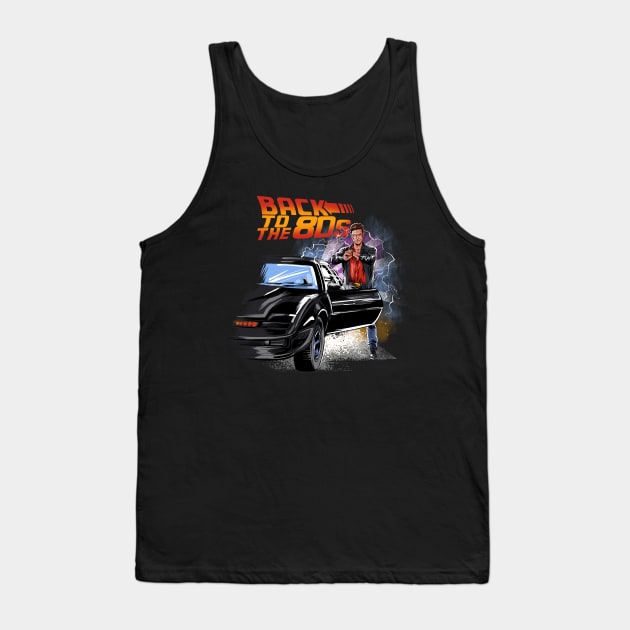 Back to the 80s Tank Top by Zascanauta
